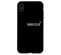 Tableau de Conception Humaine Système de personnalité Types d'énergie Plan Coque pour iPhone XS Max
