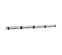 Tableau de connexion Cat5e 0,5U 24 ports - Tableau de connexion RJ45 Ethernet Cat5e 110 à montage en rack - Tableau de connexions - CAT 5e - 24 ports