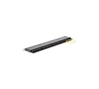 DeLOCK Tableau de connexions RJ-45 X 24 noir de jais, RAL 9005 0.5U 19 G