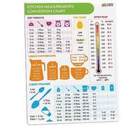 Tableau de Conversion magnétique de Cuisine - Tableau de Conversion des mesures - Fournitures de pâtisserie Accessoires de Cuisson Gadgets de Cuisine - Cadeaux de Cuisine pour Femmes - Gadgets de