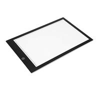 Tableau de Copie à Gradation Tactile LED USB, Bord Long au Format A4, Boîte à Lumière pour Le Dessin et Le Traçage