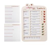 Tableau de corvée pour les, liste de contrôle des de corvée de | Boys Girls Learning Planner Time Management Board Routine pour les anniversa