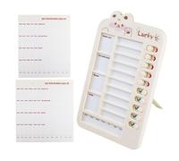 Tableau de corvée pour les, liste de contrôle des de corvée Les étudiants | Boys Girls Learning Planner Time Management Board Routine pour l