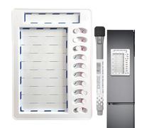 Tableau de corvées pour - Planificateur hebdomadaire d'activités, moniteur de progrès du comportement, planificateur d'emploi domestique, contrôleur de routine pour les jeunes | Affichage de