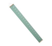Tableau de Croissance, Décoration Murale Verte en Toile | Règle de Mesure Amovible, Bois et Toile, Style Moderne Simple, pour Chambre et Maison