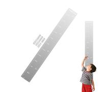 Tableau de croissance des miroirs pour mur, miroir de hauteur avec | autocollants, miroir de mesure du corps pour et tout-petits en acrylique incassable
