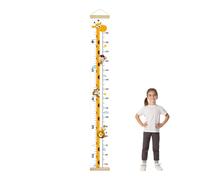 Tableau De Croissance Des Murs - Tableau De Croissance En Toile Amovible, Tableau De Hauteur Suspendue | Décor De Crèche De Salle De Jeux Pour Garçons, Enfant De La Hauteur D'art Mural De Chambre À Co