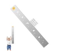 Tableau de croissance du miroir - Hauteur pliante, autocollants pour règle