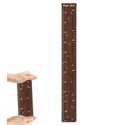 Tableau de croissance en bois pour, mesure de la hauteur, règle pour, facile à installer, durable, 120 x 15 x 0,3 cm pour