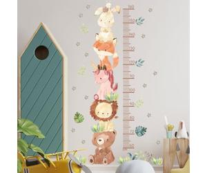 Tableau de croissance mural pour - 120 x 70 cm Règle de mesure de