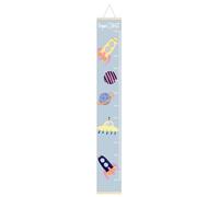 Tableau de croissance pour enfants, à suspendre et à déplacer - Toise de hauteur sur toile pour garçons et filles - 20 x 140 cm - Krf184 (D, 20 x 140 cm)