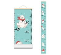 Tableau de croissance pour enfants, Tableau de croissance for enfants, dessin animé, enregistrement, cadre en bois, règle mesure la hauteur du tissu(7)
