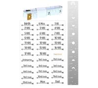Tableau de croissance pour enfants, tableau de croissance pour enfants, tableau de croissance, règle de décoration murale, tableau de croissance pour enfants, garçons et filles