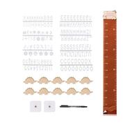 Tableau de croissance pour, règle de hauteur de dessin animé, tableau de hauteur, mesure de croissance amusante, décoration de chambre d'enfant, mesure de la hauteur de la chambre à