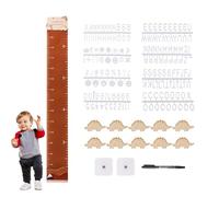 Tableau de croissance pour, règle de hauteur pour mur,Règle de hauteur de mur de dessin animé | Règle de courbe de croissance colorée, toise mignonne pour salon, couloir, chambre à coucher