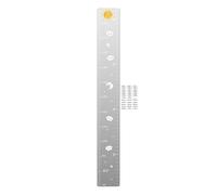 Tableau de croissance pour - Tableau de croissance miroir | Dispositif de | mesure de la hauteur | Règle de hauteur avec autocollants | Mesure complète du corps avec autocollants | Tableau de