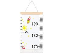 Tableau de croissance pour , tableau mural mobile pour | Tracker de croissance avec cordon amovible et réutilisable pour décoration d'intérieur, salle de jeux, outil parental, chambre