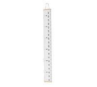 Tableau de croissance, Règle, Hauteur Précise du Bébé, Tableau de Croissance, Règle pour, Tableau de Mesure Amovible pour la Maison (Blanc Classique)