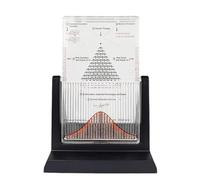 Tableau De Dalton, Tableau De Galton De Bureau, Modèle De Démonstration Des Probabilités, Avec Courbe En Cloche, Outil Efficace Pour Les Expériences Sur Les Lois Statistiques, Démonstration Physique
