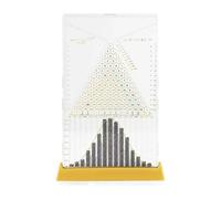 Tableau de Dalton/Tableau de Galton, kit d'apprentissage STEM sur les probabilités et les statistiques, outil pédagogique pour laboratoire de physique, avec courbe en cloche, pour l'enseignement à dom