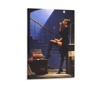 Tableau de Danseuse pour l'argent par jack_vettriano - Impression sur toile - Affiche - Peinture murale en toile - Décoration moderne pour chambre à coucher - 30 x 45 cm