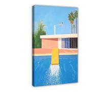Tableau de David Hockney de quelqu'un sautant dans une piscine - affiche 3