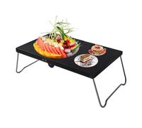 Tableau de de Camping - Petite Table de Camp en Plein air Portable, Bureau de Pique-Nique Compact léger | Cuisine à Restauration Pliable avec Sac de Transport pour randonnée de Voyage BBQ BBQ P