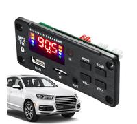 Tableau de décodage USB MP3 avec amplificateur - Module récepteur audio 12 V avec télécommande - Récepteur d'affichage d'écran 5.0 - Amplificateur de lecture - Prise en charge de l'enregistrement des