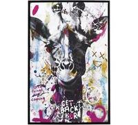 Tableau de décoration murale ALTOBUY Pop Art Girafe Multicolore 60x90cm Multicolore