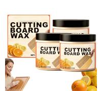 Tableau de découpe de cire de qualité alimentaire,Huile de découpe de tableau de sécurité alimentaire,Huile minérale de qualité alimentaire bois de découpe conditionneur,Pâte à bois de cire (3)