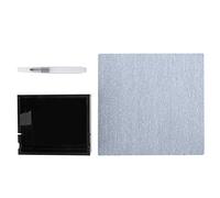 Tableau de dessin à l’eau réutilisable, tableau de peinture à l’eau sans encre pour enfants et adultes, ensemble de dessin à l’eau réutilisable avec pinceau et support intégré à