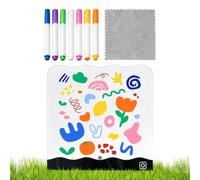 Tableau de Dessin LED Ardoise Écriture Doodle Rechargeable+Feutres