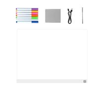 Tableau de dessin lumineux pour, écriture effaçable à sec, couleur - Tablette de dessin avec éclairage LED - Pour, utilisation, bureau, école, vacances, art, peinture et