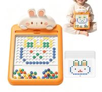 Tableau de dessin magnétique pour avec stylet Activité d'éveil préscolaire | Tableau de dessin magnétique d'art à points pour maison appartement école vacances road trips garçons