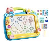 Tableau de dessin magnétique pour enfants, tableau de dessin magnétique pour enfants, tableau magnétique de dessin animé | Tableau de graffiti, jouets d'apprentissage précoce