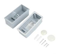 Tableau de distribution de garage 2 voies IP65 pour mini unité consommateur avec 40 A 30 mA RCD et double protection MCB (2 voies)