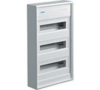 Armoire de distribution montage apparent (en saillie) Hager VA36CN Nombre de divisions = 36 Nbr de rangées = 3