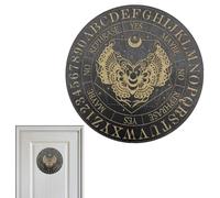 Tableau de divination de pendule, panneau de pendule en bois | Tableau de divination de panneau de pendule sept étoiles de radiesthésie | Tableau de message d'autel pour décoration de maison