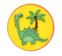 Tableau De Fil Tendu String Art Pour Enfant Dino 21 Cm