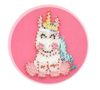 Tableau De Fil Tendu String Art Pour Enfant Licorne 21 Cm