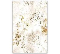 Tableau de fleurs séchées Feuillage - Made in France - Toile imprimée 60x90