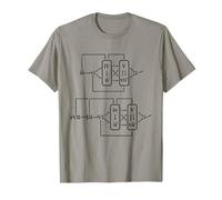 Tableau de Formule de Progression des accords de théorie de la Musique Jazz Classique T-Shirt