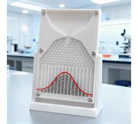 Tableau De Galton 12×18cm, Démonstrateur La Distribution Normale Avec Courbe En Cloche, Outil Pédagogique En Acrylique Pour Les Laboratoires Physique, Démonstration Efficace Des Lois Statistiques