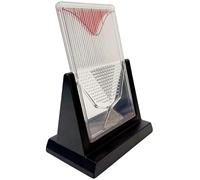 Tableau De Galton De Bureau, Modèle De Démonstration De Probabilité avec Courbe en Cloche, Outil Expérimental Efficace De Loi Statistique for La Distribution Aléatoire