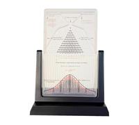 Tableau De Galton De Bureau, Modèle De Démonstration De Probabilités avec Courbe en Cloche, Outil Expérimental pour Létude des Lois Statistiques, Outil Pédagogique pour Les Travaux Pratiques De