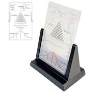 Tableau de Galton de Bureau, modèle d'expérience, Tableau Dalton, démonstration Efficace des lois statistiques, Outil pédagogique Laboratoire Physique, modèle démonstration(Small)