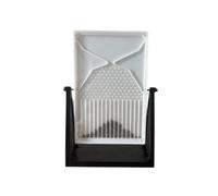 Tableau de Galton,ModèLe de DéMonstration de Probabilité Sur Planche de Galton avec Courbe de Distribution Normale,Adapté à L'Apprentissage des ProbabilitéS et à L'Analyse Financ(Color:Noir et blanc)