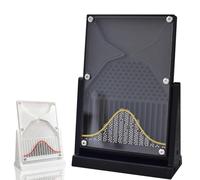 Tableau de Galton, Modèle d'expérience de Galton pour Bureau, Modèle mathématique de Distribution Normale, avec Courbe, Stimule la curiosité et améliore l'apprentissage, pour plaques de Galton