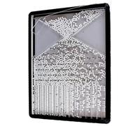 Tableau De Galton, Planche De Galton, Modèle de démonstration de probabilité, Modèle mathématique de Distribution Normale, Convient à L'Enseignement des MathéMatiques et à L'Analyse Finan,16.5*12.2 in