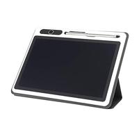 Tableau de Griffonnage Numérique Portable Professionnel, Tablette D'écriture LCD F Bloc-notes électronique Tablette LCD Tablette de Dessin Fournitures Professionnelles Outil de (noir (avec étui en cui